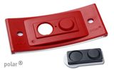 Magnetic badge POLAR 35 red