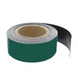 Magnetic tape 10 m, green matte
