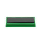 Office magnet, ferrite, square, green