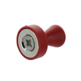 Office magnet with handle, red