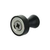 Office magnet with handle, black