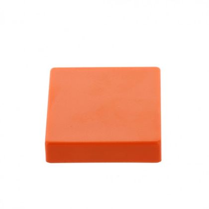 Office magnet, neodymium, square, orange