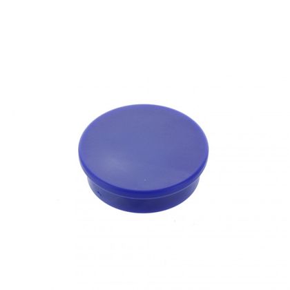 Office magnet, neodymium, round, blue