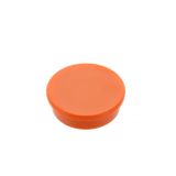 Office magnet, neodymium, round, orange