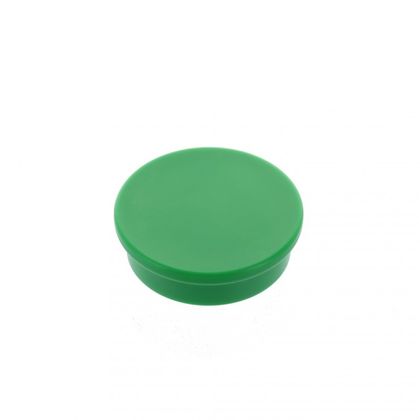 Office magnet, neodymium, round, green