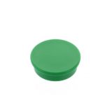 Office magnet, ferrite, round, green