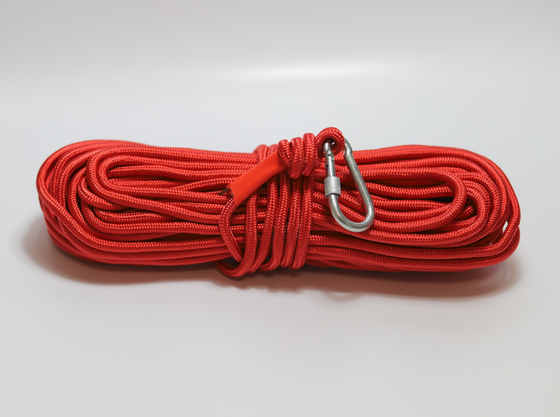 Rope with carabiner for magnet fishing 8mm x 30m, 460kg