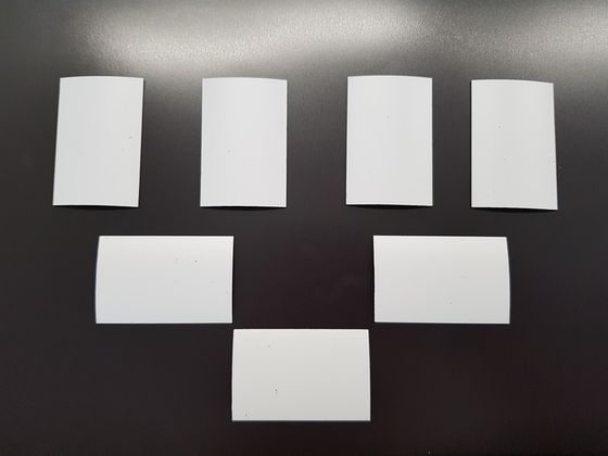 Magnetic labels (100 pcs), white matte