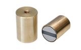 Pot magnet cylindrical with fitting tolerance h6 and internal thread, SmCo