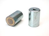 Pot magnet cylindrical with internal thread, AlNiCo