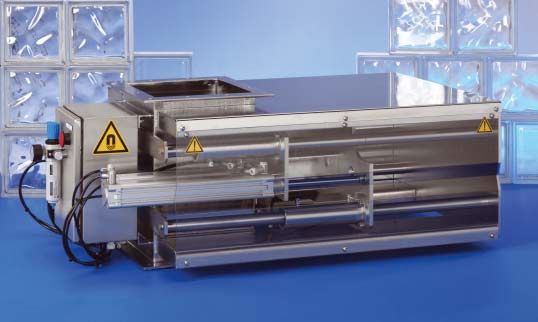 Tube magnetic separator with automated cleaning POWER-MAG