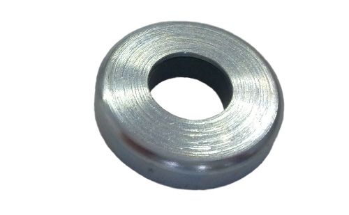 Pot magnet flat with cylindrical bore, Fe