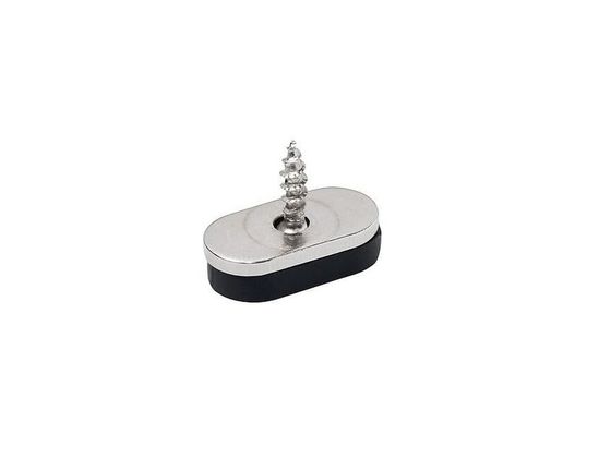 Flush Magnetic Catch, for Screw Fixing 20 × 5.5 × 2 mm